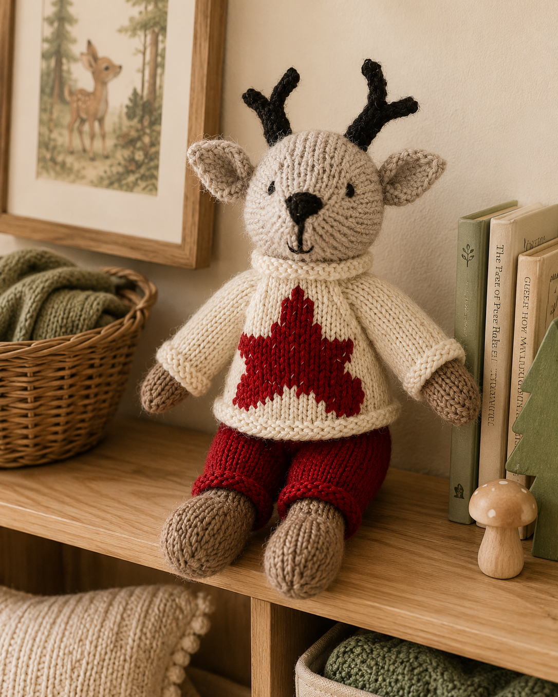 Knitting Kit Rexy Reindeer