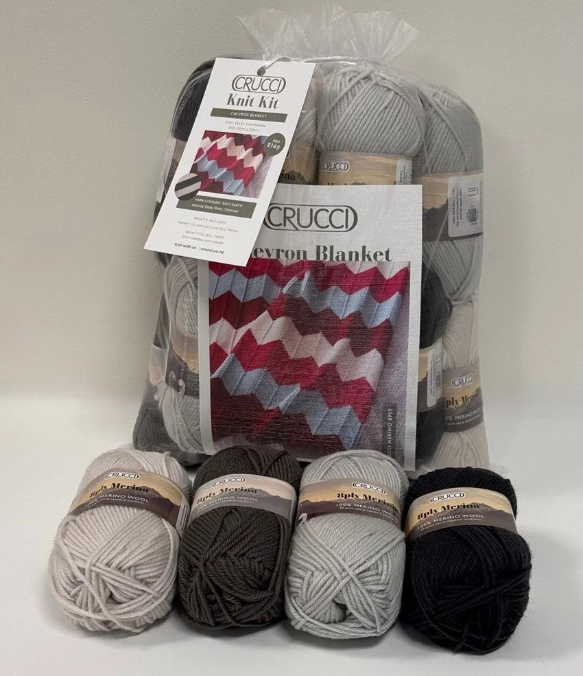 Crucci Kit Chevron Blanket