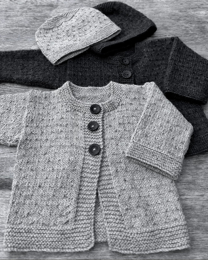 Kiwi Knit Mika Cardi & Hat