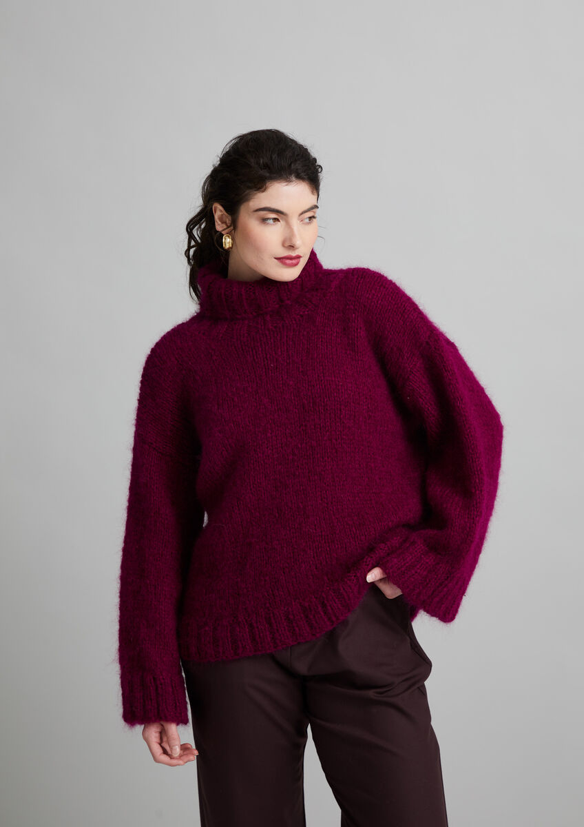 Mode at Rowan Pattern Portofino Mohair