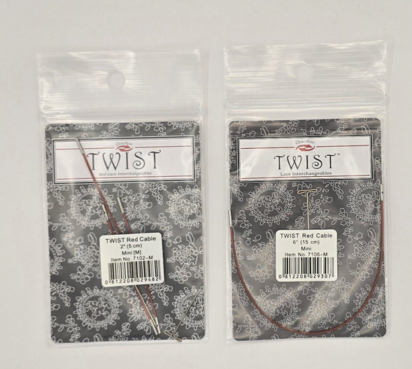 ChiaoGoo Twist Red Cables and Tips