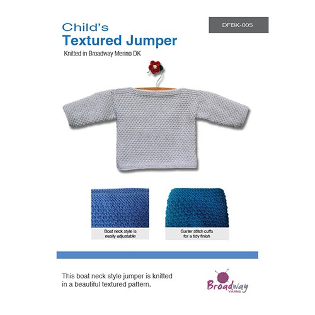 Broadway Pattern Textured Jumper (DFBK005)