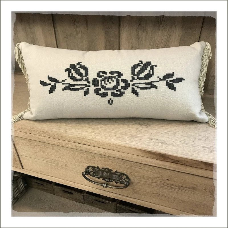 Kiwi Stitch Cross Stitch Vintage Roses One