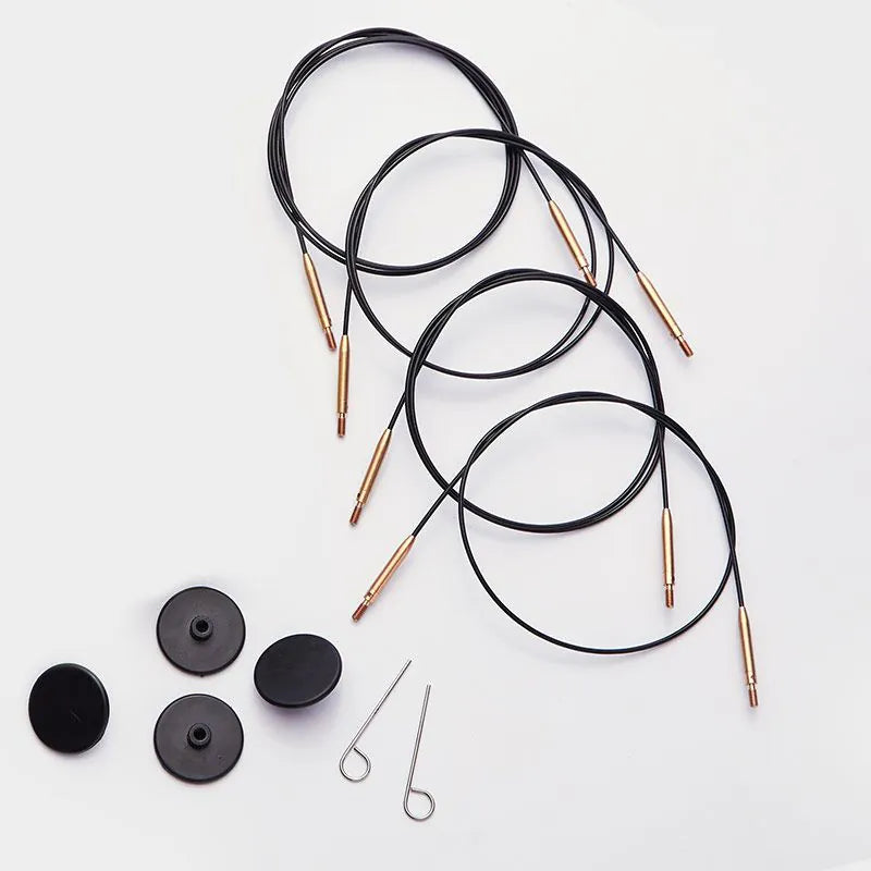 Knitpro Stainless Steel Swivel Cables
