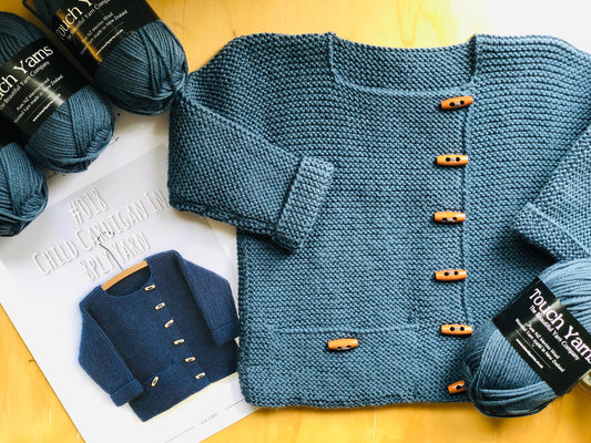 Touch Pattern Child Cardigan 018