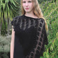 Touch Pattern Leafy Shawl