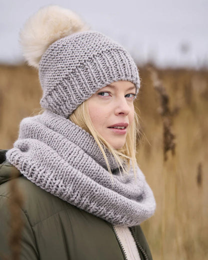 Knitting Kits Beanie and Cowl