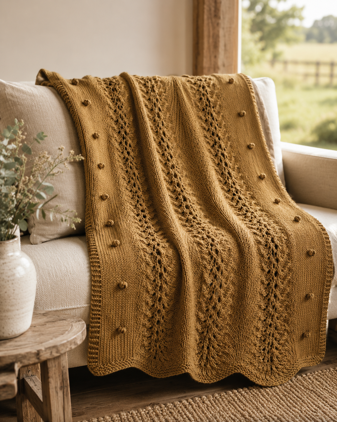 Knitting Kits Aroha Blanket