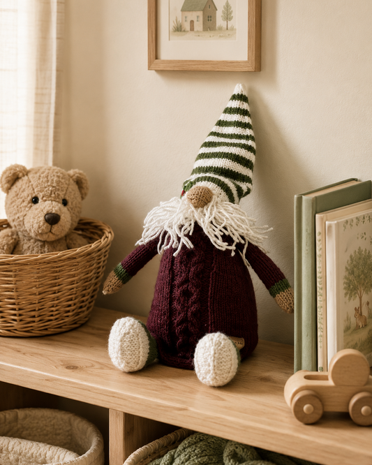 Knitting Kit Nicky Gnome