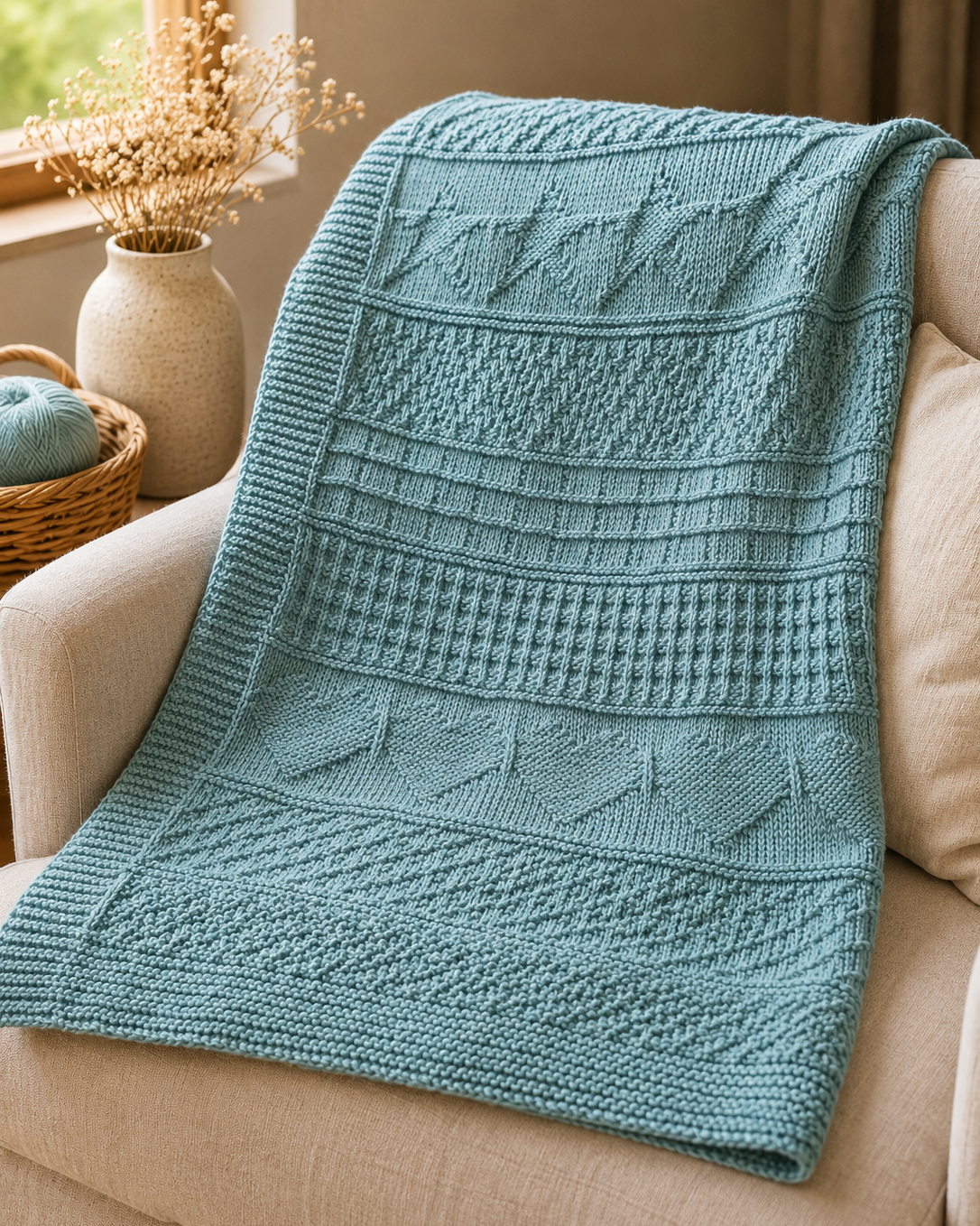 Hearts Blanket Kit