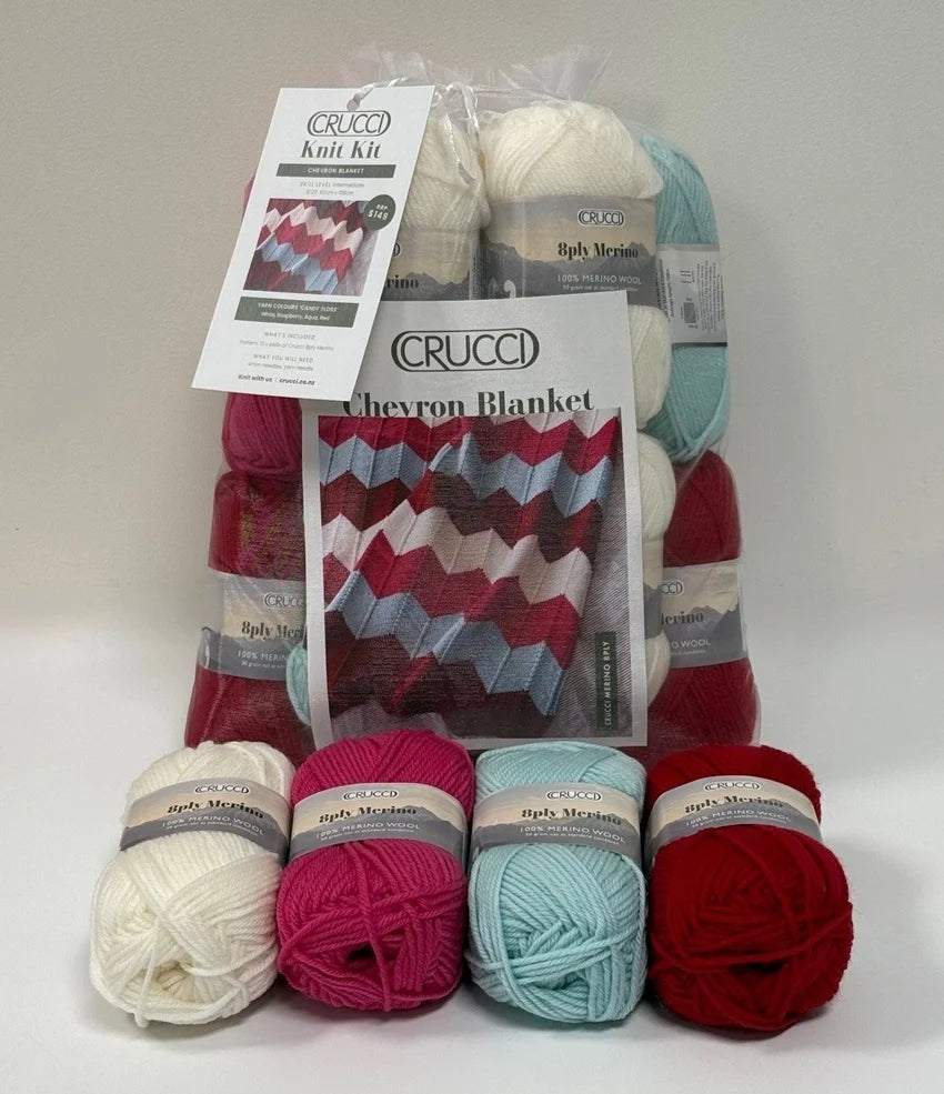 Crucci Kit Chevron Blanket