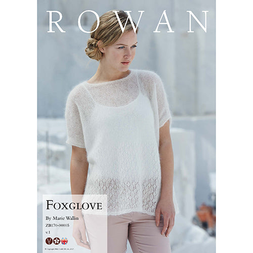 Rowan Pattern: Kidsilk Haze Foxglove
