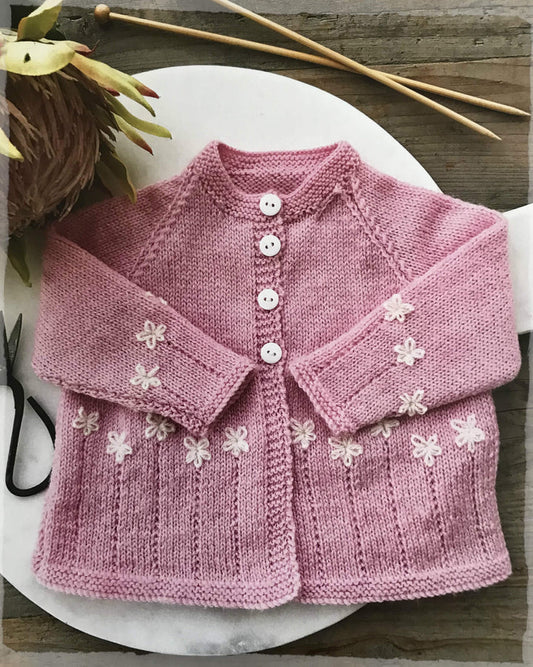 Touch Pattern Garden Party Cardigan
