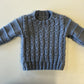 Hand Knit Acrylic Long Sleeve Jumper (Ref: Jim)