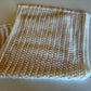 Hand Knit Heirloom Baby Blanket (Ref Hei)