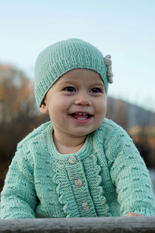 Lisa F Imogen Cardigan and Hat BC83