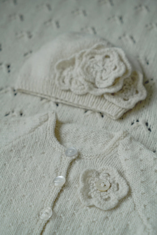 Lisa F Brittany Cardigan and Hat BC93