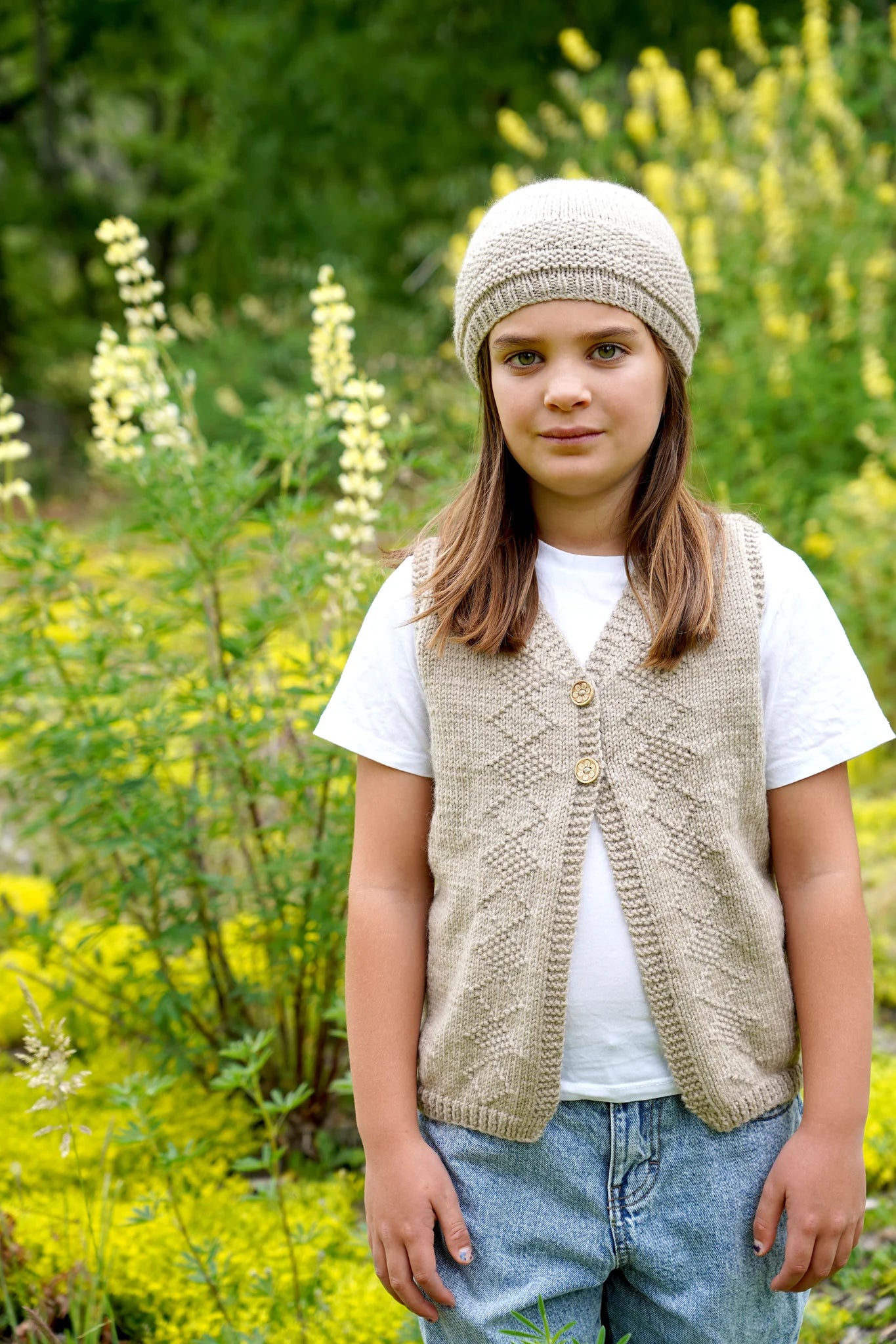Lisa F Collette Vest and Hat LF65