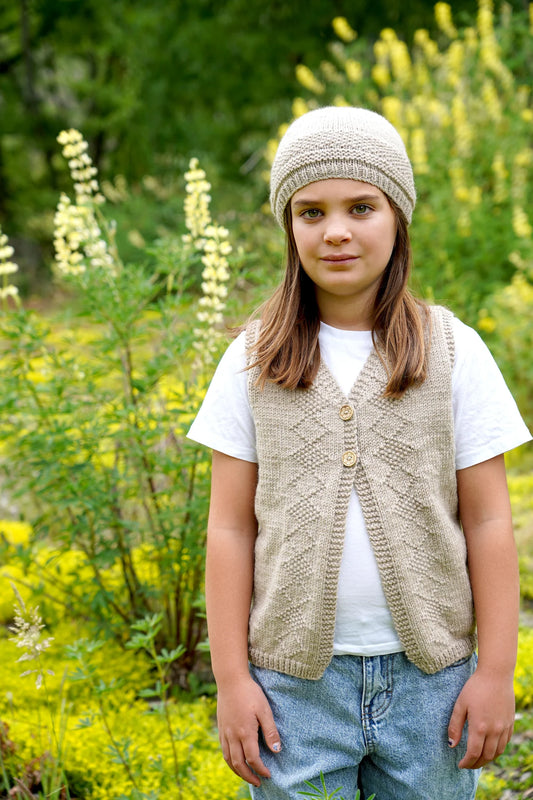 Lisa F Collette Vest and Hat LF65