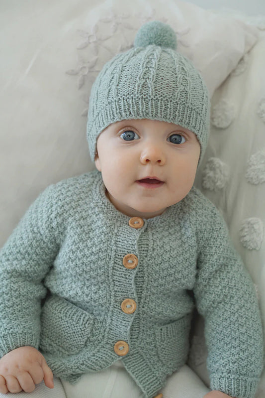 Lisa F Taylor Cardi and Hat Pattern BC87