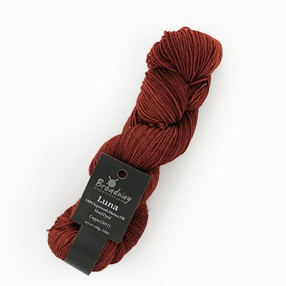 Broadway Luna Hand Dyed Merino Double Knit