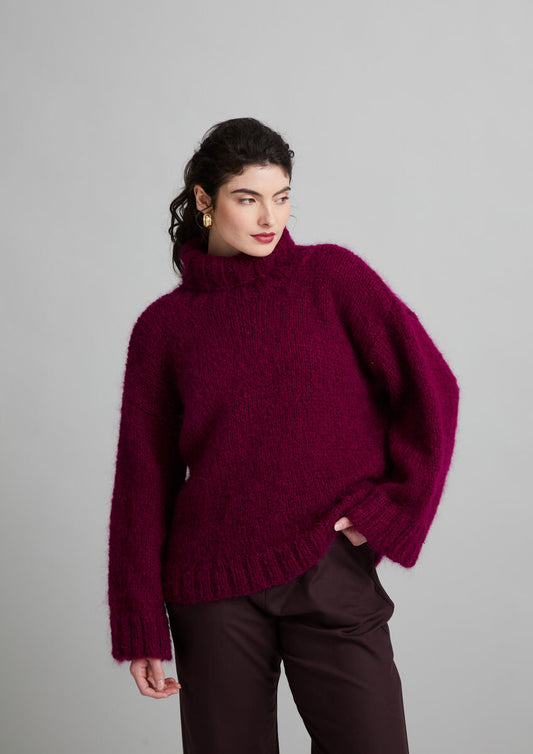 Mode at Rowan Pattern Portofino Mohair