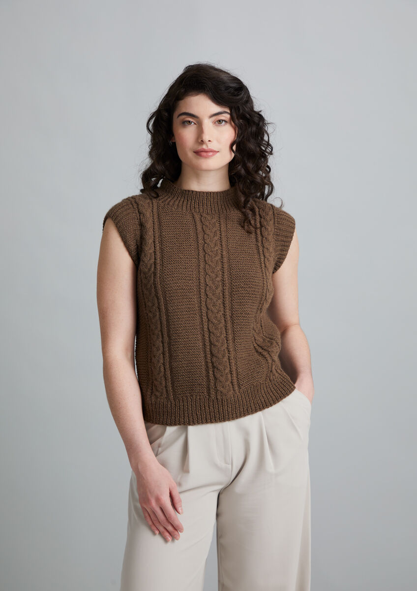 Mode at Rowan Pattern Sylvie Alpaca