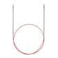 ChiaoGoo Red Lace Fixed Stainless Steel Circulars 40cm