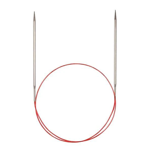 ChiaoGoo Red Lace Fixed Stainless Steel Circulars 40cm