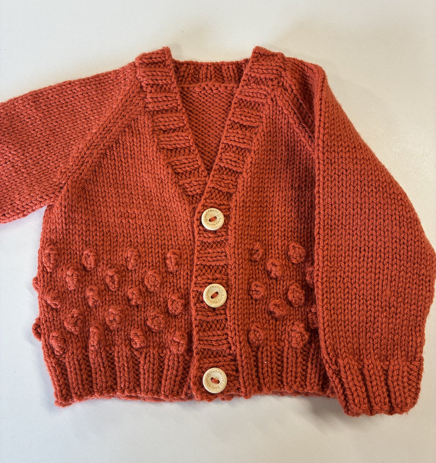 Knitting Kits December V Neck Cardigan
