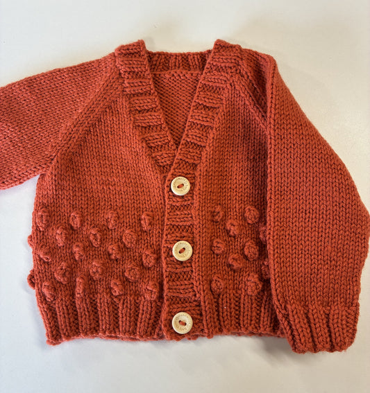 Knitting Kits December V Neck Cardigan