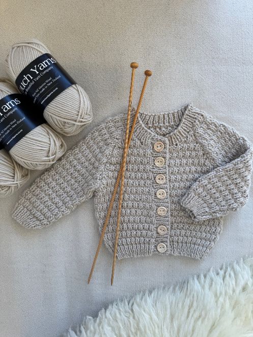 128 Touch Pattern Candlestick Cardigan