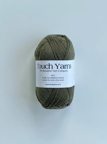 Touch 4 Ply New Zealand Merino Wool
