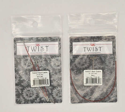 ChiaoGoo Twist Red Cables and Tips