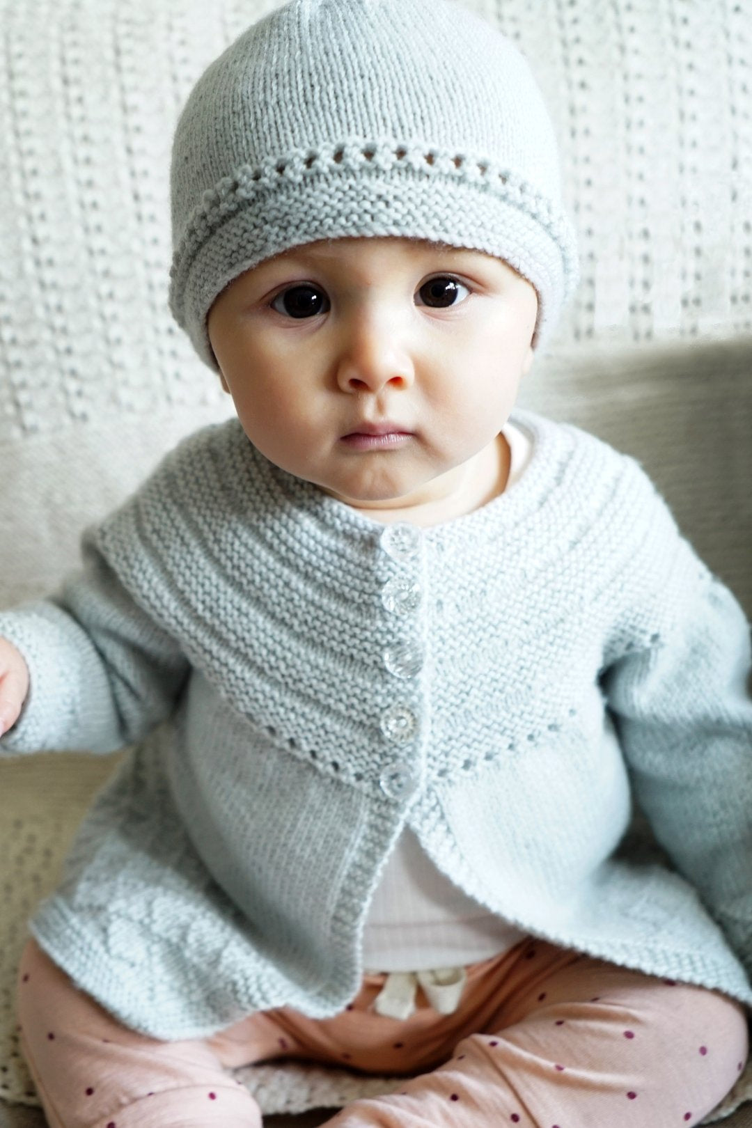 Touch Pattern Princess Amelia Cardi & Hat BC86
