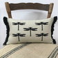 Kiwi Stitch Cross Stitch Chart Dragonfly Cushion